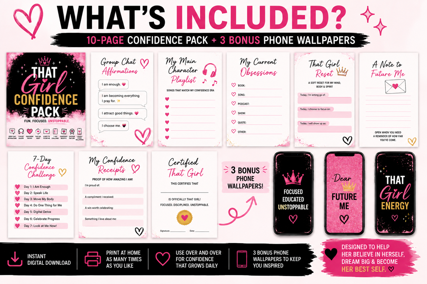 That Girl Confidence Pack | Digital Download