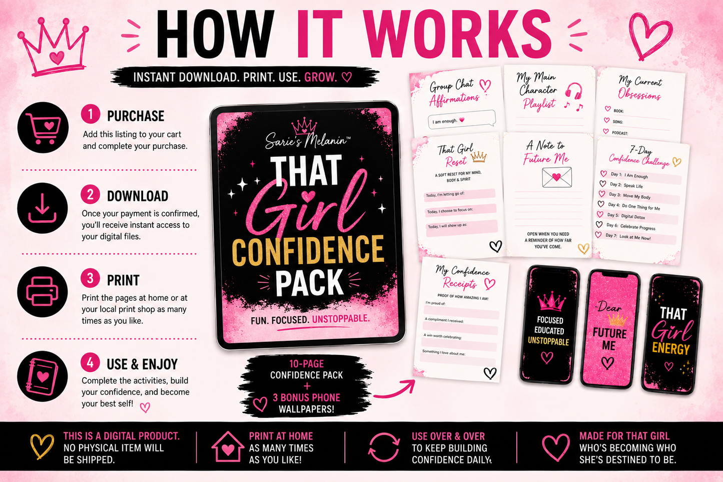 That Girl Confidence Pack | Digital Download